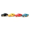 Coffret de 4 voitures en bois VILAC - Super cars Vilacity