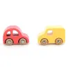 Coffret de 4 voitures en bois VILAC - City cars Vilacity