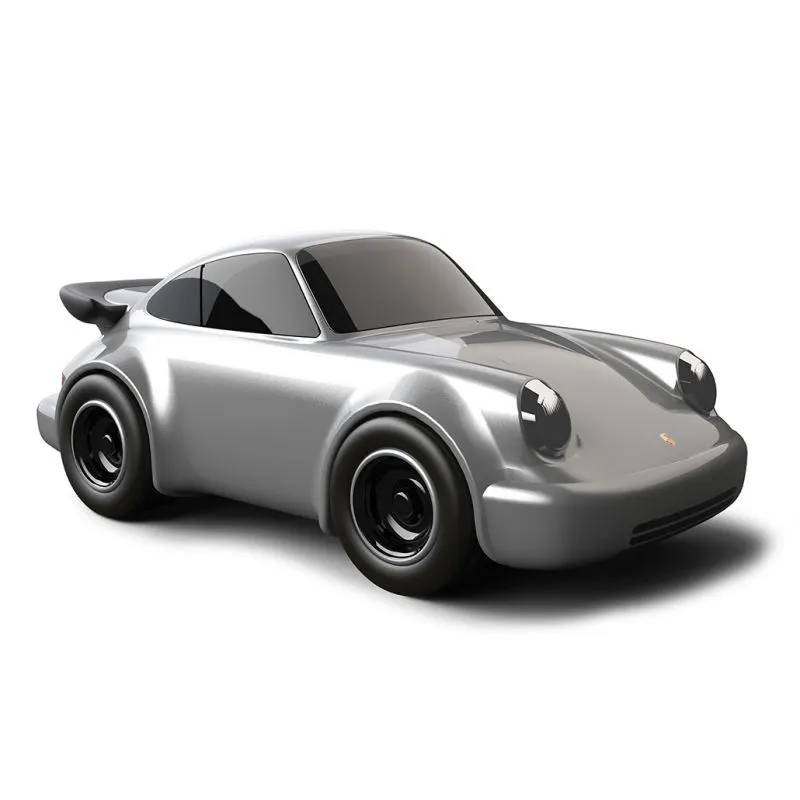 Voiture jouet Porsche 911 argenté, modèle Racing Car Porsche 911 Silver, Baghera.