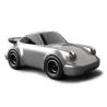 Voiture jouet Porsche 911 argenté, modèle Racing Car Porsche 911 Silver, Baghera.