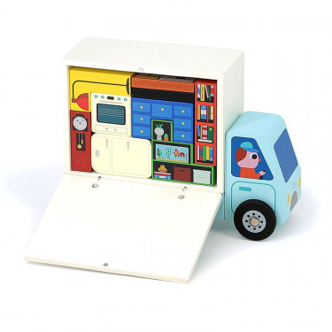 Déménagement Pack it right - Jeu de logique en bois Vilac - Ingela P. Arrhenius VILAC 7635