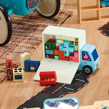 Déménagement Pack it right - Jeu de logique en bois Vilac - Ingela P. Arrhenius VILAC 7635