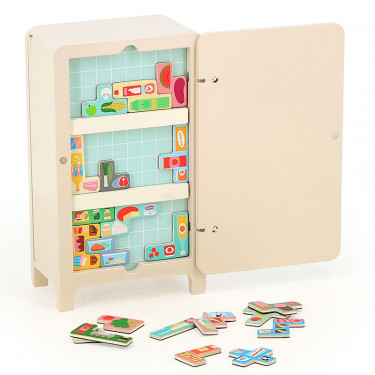 Le frigo Pack it right - Jeu de logique en bois Vilac - Ingela P. Arrhenius VILAC 7640