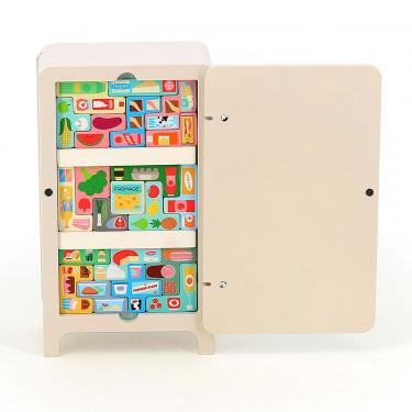 Le frigo Pack it right - Jeu de logique en bois Vilac - Ingela P. Arrhenius VILAC 7640