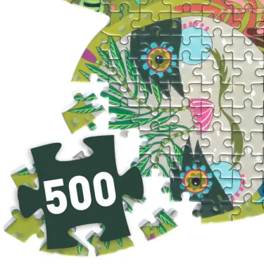 Puzzle Puzz'Art Paresseux 500 pcs DJECO 7662