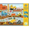 Puzzle géant "Le chantier" 12 + 5 pièces DJECO 7167