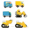 Puzzle géant "Le chantier" 12 + 5 pièces DJECO 7167
