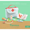 Visite chez le médecin, accessoire pour poupée POMEA de Djeco 7854