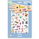Tatouages 'Petites Bestioles' DJECO 9911