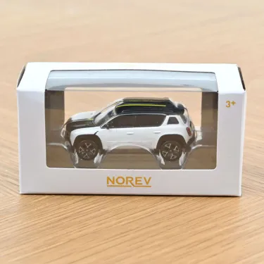 Renault 4 E-Tech 2025 blanc glacier Norev 1/64