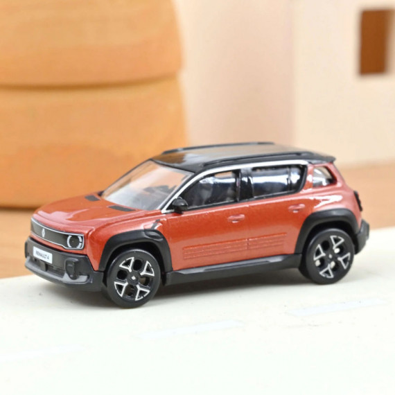 Renault 4 E-Tech 2025 brun terracotta Norev 1/64