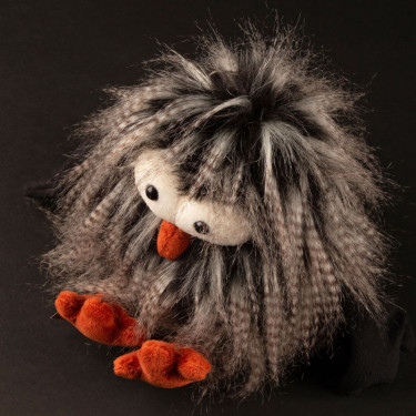 Bowl Owl, hibou en peluche SIGIKID Kikeriki 43306