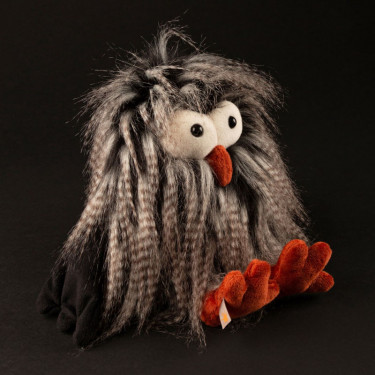 Bowl Owl, hibou en peluche SIGIKID Kikeriki 43306