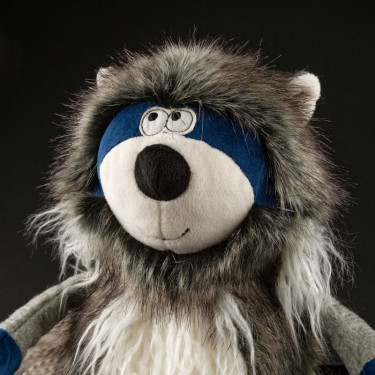 Laura Laundry, raton laveur en peluche SIGIKID Beast 43427