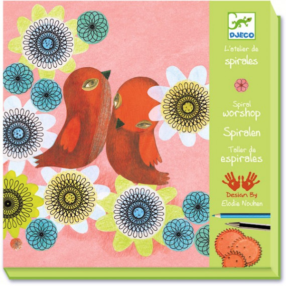 Atelier de spirales 'Rose est inspirée' DJECO 9541 Atelier de spirales 'Rose est inspirée' DJECO 9541
