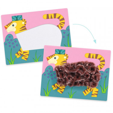 Coffret Laine & Scratch "Avec un chapeau !" DJECO 9127