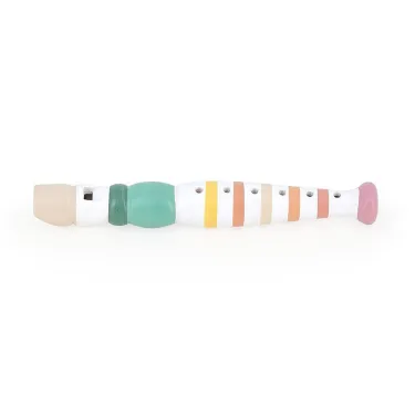 Flûte en bois rayée multicolore pour enfant VILAC 8316