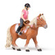 Poney Shetland avec selle PAPO 51559
