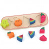 Puzzle d'encastrement en bois 'J'apprends à compter les fruits' Andy Westface VILAC 7424