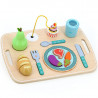 Plateau repas multi-activités, jeu d'éveil en bois VILAC 8128