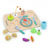 Plateau repas multi-activités, jeu d'éveil en bois VILAC 8128