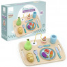 Plateau repas multi-activités, jeu d'éveil en bois VILAC 8128