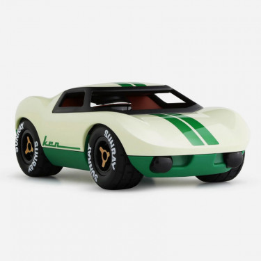 Voiture Playforever mini Ken Cline blanc