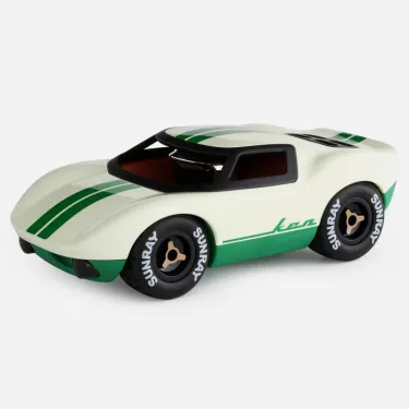 Voiture Playforever mini Ken Cline blanc