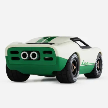 Voiture Playforever mini Ken Cline blanc