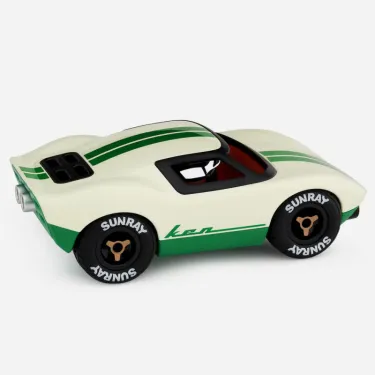 Voiture Playforever mini Ken Cline blanc