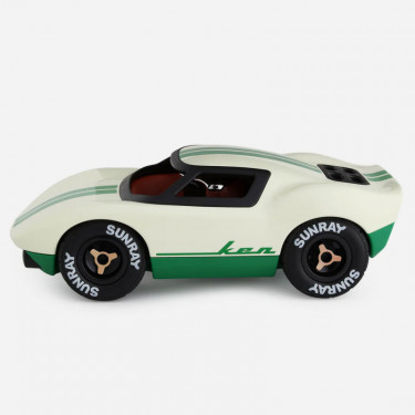 Voiture Playforever mini Ken Cline blanc