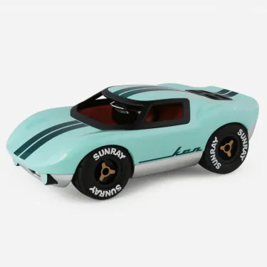 Voiture Playforever mini Ken Parton bleue pâle