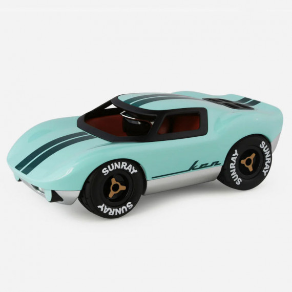Voiture Playforever mini Ken Parton bleue pâle