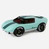 Voiture Playforever mini Ken Parton bleue pâle