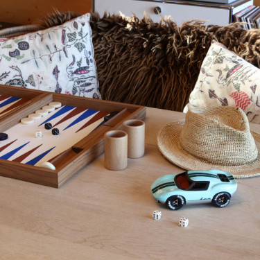 Voiture Playforever mini Ken Parton bleue pâle