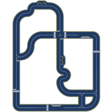 Circuit de routes réversible en carton Vilacity VILAC 2350