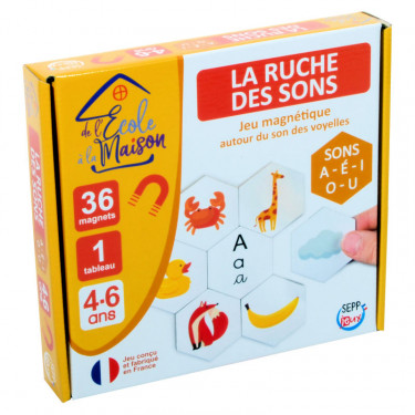 Jeu magnétique "La ruche des sons" SEPP jeux de l'école à la maison