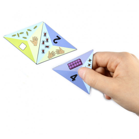 Jeu magnétique "Les triangles des nombres" SEPP jeux de l'école à la maison