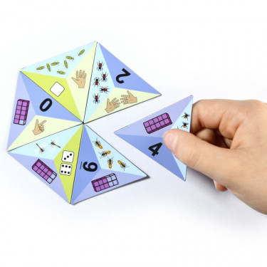 Jeu magnétique "Les triangles des nombres" SEPP jeux de l'école à la maison
