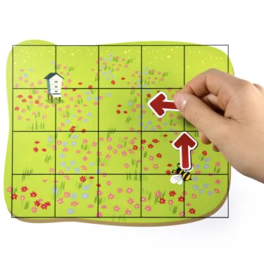 Jeu magnétique "Le parcours fléché" SEPP jeux de l'école à la maison