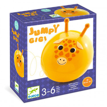 Ballon sauteur 'Jumpy Gigi' DJECO 0182
