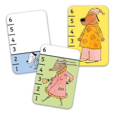Bata-Waf, jeu de cartes DJECO DJO5104