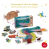 Léon le dragon, puzzle géant 36 pcs DJECO 7170