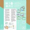 "Chics et dorés" Perles de papier et bracelets à créer DIY DJECO 7972