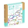 "Chics et dorés" Perles de papier et bracelets à créer DIY DJECO 7972
