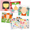 Tous différents - stickers DJECO 8934