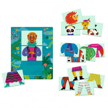 Mix & Match Modanimo - jeu Eduludo DJECO 8247