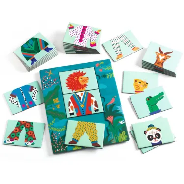 Mix & Match Modanimo - jeu Eduludo DJECO 8247