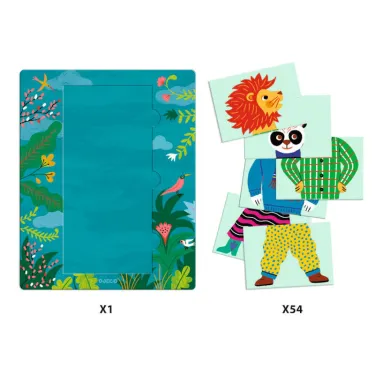 Mix & Match Modanimo - jeu Eduludo DJECO 8247