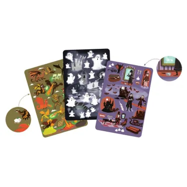 MYSTER SPOOK jeu de cartes DJECO 5070